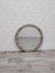 Espejo con incrustaciones de hueso hecho a mano elegante mejor exigido, decoración de pared de declaración perfecta para sala de estar disponible en suministro al por mayor - Product Image 2