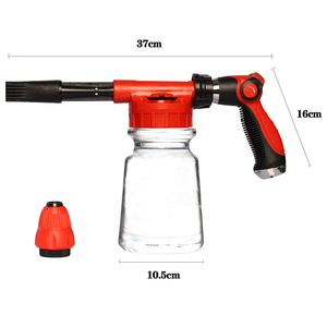 Pistola de espuma para lavado de coches Cañón de espuma de 1L para manguera de jardín - Product Image 2