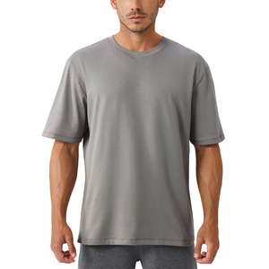 Camisetas Deportivas de Secado Rápido para Hombre, Lisas, Holgadas, Transpirables, para Correr, Fitness, Deportes al Aire Libre, Gimnasio, Casuales, Lisas, CVC - Product Image 1