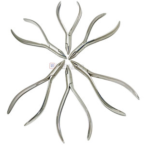 Pince à former des boucles de 130 mm pour le pliage de fils jusqu'à 0,5 mm, instruments de laboratoire dentaire orthodontique en acier inoxydable - Product Image 1