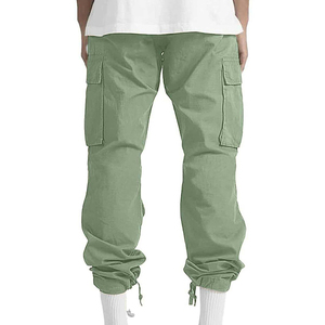 Custom Men Trousers Casual Cargo <b>Pants</b> Cotton Zipper Washed Flared Cargo <b>Pants</b> Wholesale Rate Breathable Cheap Price - Product Image 2