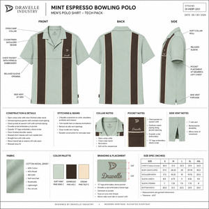 Camisa Polo Oxford de Manga Corta para Hombre, Diseño con Bloques de Color, Estilo Casual con Bolsillo y Logotipo en la Manga Izquierda - Product Image 6