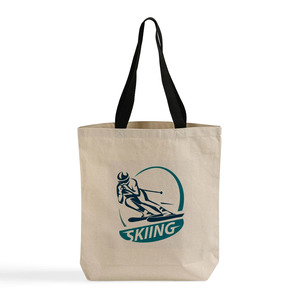 Bolsa de Tela de Algodón con Impresión Personalizada |   Bolsa de Compras Reutilizable Ecológica con Logotipo Personalizado, para Eventos Promocionales, Regalo Empresarial - Product Image 1