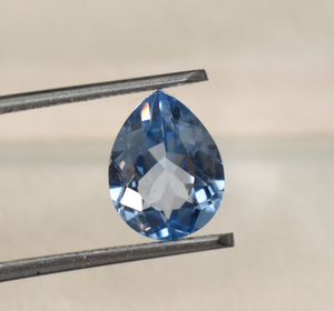 Pierre précieuse calibrée en forme de poire facettée Lab Blue Spinal, 5x3 mm, 6x4 mm, 8x5 mm, 9x6 mm, pierre précieuse en vrac pour bijoux. - Product Image 4