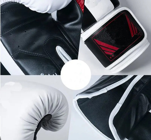 Guantes de Boxeo Profesionales Personalizados, Guantes de Piel para MMA y Muay Thai con Texto y Logotipo Personalizados, Ligeros y Transpirables - Product Image 4