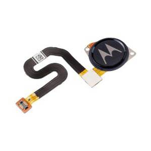 Cable flexible Motorola con lector de huellas dactilares para Moto G7 Play G7 Power negro - Product Image 1