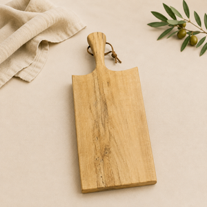 Planche à découper en bois d'acacia artisanal de qualité supérieure, écologique, solide, pour la cuisine, plateau à fromage polyvalent - Product Image 4