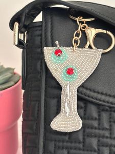 Llaveros Promocionales de Acero Inoxidable con Soporte para Monedas, Abalorios Coloridos, Hechos a Mano, de Buena Calidad para Uso Diario - Product Image 3