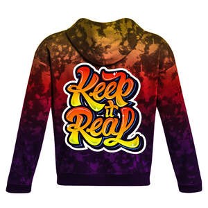 Sudadera con Capucha Estilo Urbano Degradado, Sudadera con Capucha con Gráficos Atrevidos, Diseño Personalizado, Mezcla de Algodón, OEM, ODM, Sudaderas con Etiqueta Privada - Product Image 2