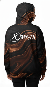 เสื้อฮู้ดดี้โอเวอร์ไซส์ลายพิมพ์ทั่วตัว ดีไซน์แบบซับลิเมชั่น สวมใส่สบาย สไตล์สตรีทแฟชั่นทันสมัย - Product Image 2