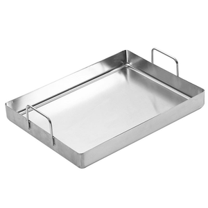 Plaque de cuisson rectangulaire avec poignées, plat à rôtir pour four, plateau de cuisson et de rôtissage pour cuisine professionnelle - Product Image 1
