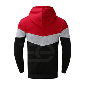 ชุดวอร์มมีฮู้ดสำหรับผู้ชาย ชุดกีฬาลำลอง ชุดออกกำลังกายกลางแจ้ง ทรงเข้ารูป มีกระเป๋า ชุดกีฬาสวมใส่สบาย - Product Image 4