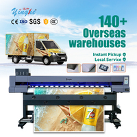 Impresora Digital de Gran Formato YINGHE New Outlook 1.9 m 1900F con Tinta ECO-solvente, Impresora Digital de Rollo a Rollo para Pancartas Flexibles