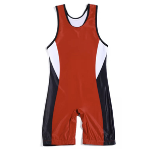 <b>Men</b> Cheap Custom High Quality Full Sublimation Digital Printed Spandex Polyester for Wash 260g Dry Fit Mesh <b>Singlet</b> Tank Tops - Product Image 3