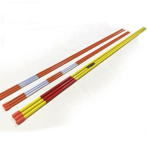 เสาป้ายจราจร FRP พร้อมแถบสะท้อนแสง, เสาติดตั้งป้ายหิมะ, เสาธงไฟเบอร์กลาส - Product Image 2