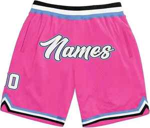 Customized Basketball Sports Training Shorts Quick Drying Feature Solid Sublimation Transfer Team <b>Name</b> Logo - Product Image 6