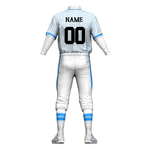 Uniforme de baseball de haute qualité, très vendu, léger, fabriqué en polyester, sublimé, respirant, pour adultes - Product Image 3