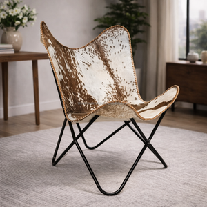 Silla Butterfly Contemporánea con Estructura Reforzada y Diseño Confortable para Interiores de Apartamentos Modernos - Product Image 1