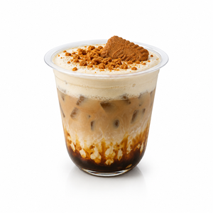 แก้วพลาสติก PP ก้นโค้งพร้อมฝาปิด ขนาด 12 ออนซ์ สำหรับร้านกาแฟและธุรกิจเครื่องดื่มอื่นๆ - Product Image 1