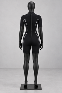 Combinaison de plongée unisexe en néoprène imperméable et résistante au froid 2/3 mm, manches courtes, pour la natation en eau froide, la plongée avec tuba, protection solaire - Product Image 3