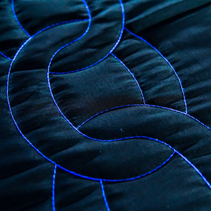 Tissu matelassé en polyester de qualité supérieure, toutes saisons, durable, imperméable, brodé, épais, pour la décoration intérieure et les vêtements - Product Image 6