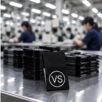 Étiquettes tissées personnalisées avec le nom de la marque, étiquettes cousues pour vêtements, accessoires et sacs