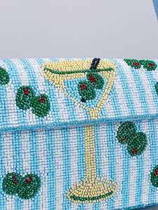 Sac fourre-tout de voyage brodé et perlé, motif citron carré, style tendance, forme personnalisée, usage quotidien - Product Image 3