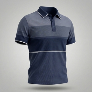Polo Personalizado con Estampado Completo, Transpirable, Uniformes de Golf para Equipos, Polo Deportivo Informal Ligero con Estampado para Hombre - Product Image 1