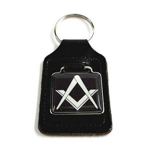 Llavero Masónico de Francmasonería con Compás y Escuadra, Accesorio de Hermandad, Diseño Elegante para Hombres, Idea de Regalo para Logia, para Llevar Diariamente en la Bolsa - Product Image 3
