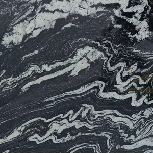 Titanium Black <b>Granite</b> slabs for countertops vanitytops - Product Image 2