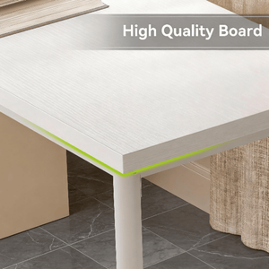 Scrivania Moderna in Legno per Camera da Letto, Ufficio, Soggiorno e Edifici Commerciali, Design Contemporaneo Multiuso - Product Image 3