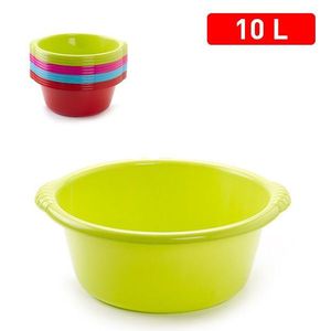 Barreno Bassine Ronde en Plastique 10L, Seau Rouge de 10 Litres - Product Image 2