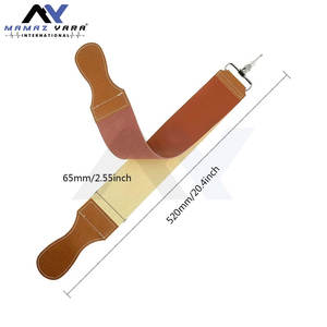 Cordette de rasoir en cuir véritable de qualité supérieure pour barbiers – Outil d'affûtage de précision - Product Image 6