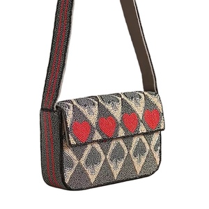 Indian Bohemian Style Designer Women Boho Beaded Clutch Messenger Bags Handmade Evening Shopping Party multipurpose <b>Storage</b> Bags - Product Image 1