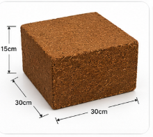 Engrais en bloc biodégradable écologique et nutritif pour la plantation de fleurs et de légumes, utilisation universelle en jardinage, fabriqué en Inde - Product Image 5