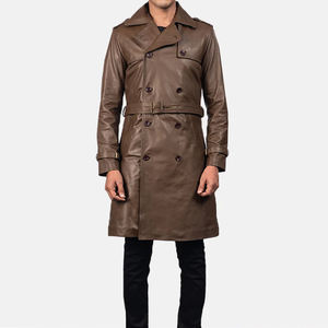 Abrigo de Cuero Cortavientos para Hombre, Talla Grande, Alta Calidad, Abrigo de Motocicleta de Moda para Invierno - Product Image 6