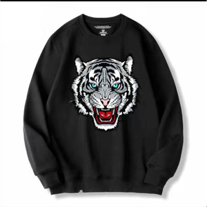 Sweat-shirt personnalisé, nouveau, décontracté, doux, moelleux, plusieurs couleurs, col rond, embossé, pour hommes - Product Image 2