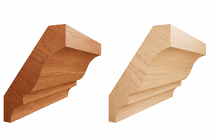 Moulures en bois d'aulne massif de haute qualité, modernes, esthétiques et durables, pour murs, plinthes et corniches, design professionnel - Product Image 2