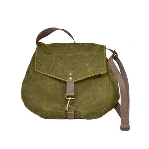 Sac bandoulière messager vintage en toile de haute qualité pour homme, sacoche de voyage, sacoche en toile - Product Image 1