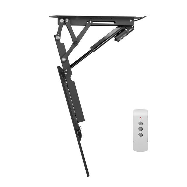 Electric Adjustable Motorized Ceiling TV Mount for 32-65 Inch TVs Flip TV Bracket