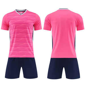 Conjunto de Uniforme de Fútbol Personalizado, Local/Visitante, Impresión Digital, 100% Poliéster, Manga Corta, Secado Rápido, Transpirable, Ligero, Nombre del Equipo - Product Image 5
