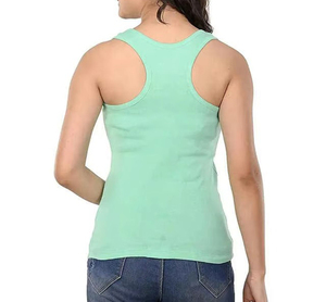 Débardeur pour femmes de haute qualité 100% coton, léger, respirant, séchage rapide, vêtements de sport, style streetwear uni - Product Image 4