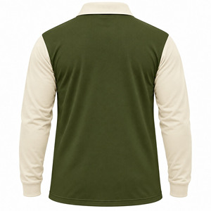 Camiseta de Rugby Personalizada para Hombre, Polo de Manga Larga, Jersey de Rugby de Algodón, Ropa Deportiva, Uniforme de Equipo, Fabricante Mayorista - Product Image 2