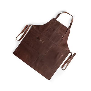Vintage Style <b>Leather</b> Apron Premium Craft Wholesale Market Custom Logo Unique Look Professional Workshop Use 2026 - Product Image 4