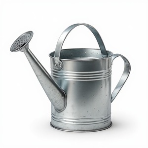 Premium Decorative Galvanized Watering Can Created For Beautiful <b>Garden</b> Styling And Practical Everyday Plant Watering - Product Image 3