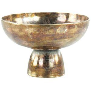 Cuenco de lujo para servir alimentos con base de pedestal, cuencos decorativos para accesorios de mesa, cuencos de metal para frutas a precio económico, artículos de decoración para bodas - Product Image 3