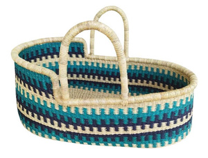Top One Seagrass Baby Changing Basket Cesta de bebé Bolsa de pañales Cesta de cambio para bebé Popular de Artex Thien Thanh - Product Image 3