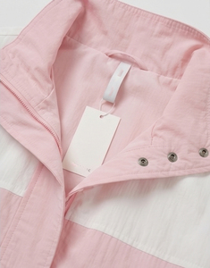 Veste coupe-vent courte pour femme, manches longues, col montant, fermeture éclair, imperméable, pour le camping en plein air - Product Image 3