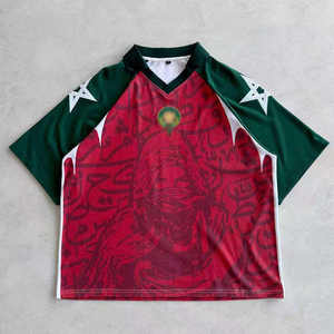 Fabricante de Camisetas, Camiseta Polo Personalizada 100% Algodón Tejido, Estilo Vintage para Hombre, Manga Corta Informal - Product Image 3