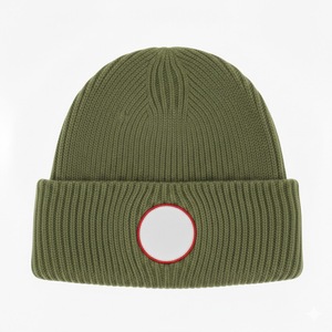 Bonnet en tricot côtelé épais de qualité supérieure, extra chaud pour l'hiver, pour hommes et femmes, avec étiquette tissée personnalisée, bonnet de marque tendance - Product Image 5